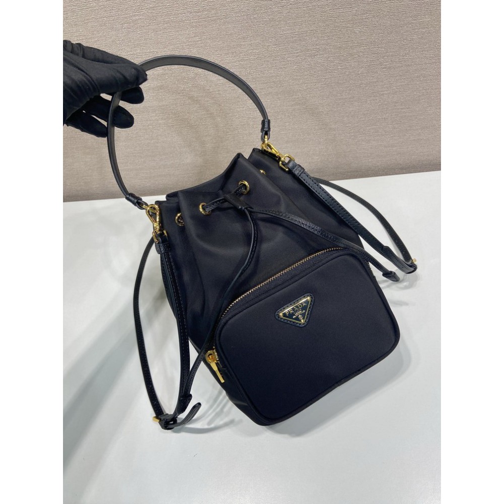Prada Duet Re Nylon bucket bag 18x23x12cm  Bags