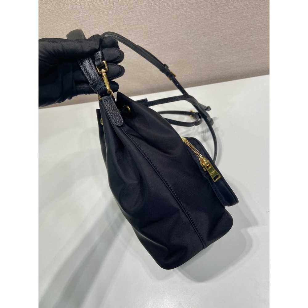 Prada Duet Re Nylon bucket bag 18x23x12cm  Bags