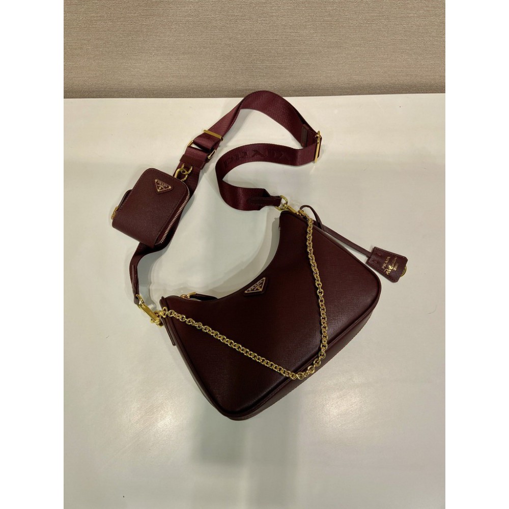 Prada Re-edition 2005 saffiano leather 23x17x6 5cm Bags