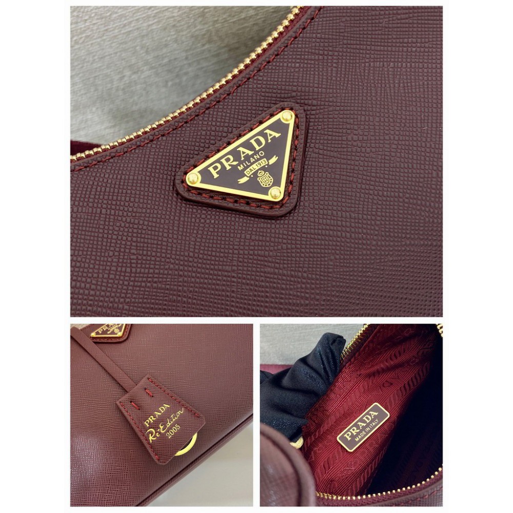 Prada Re-edition 2005 saffiano leather 23x17x6 5cm Bags