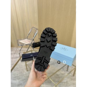 Prada suede boots  Shoes