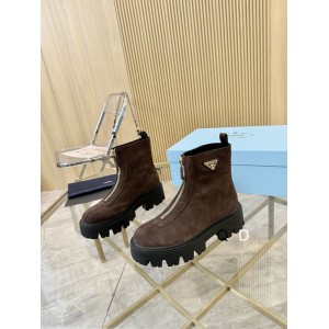 Prada suede boots  Shoes