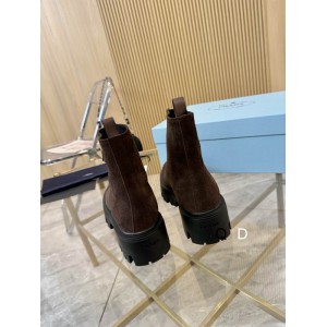 Prada suede boots  Shoes