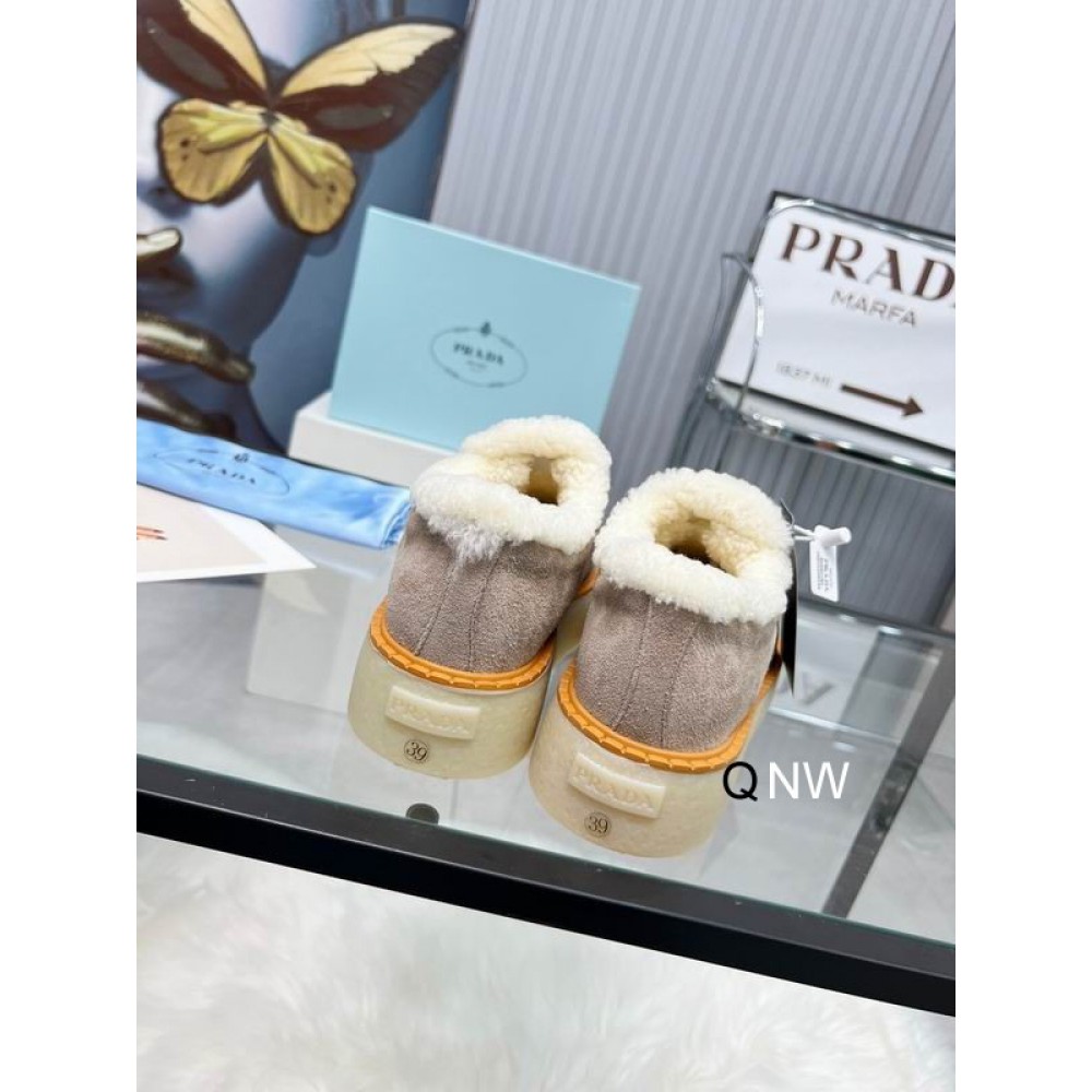 Prada suede loafers 36-42 shearling insole  Shoes