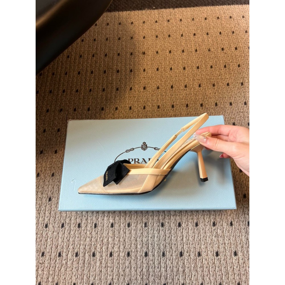 Prada slingback pumps 36-41 7.5cm Shoes