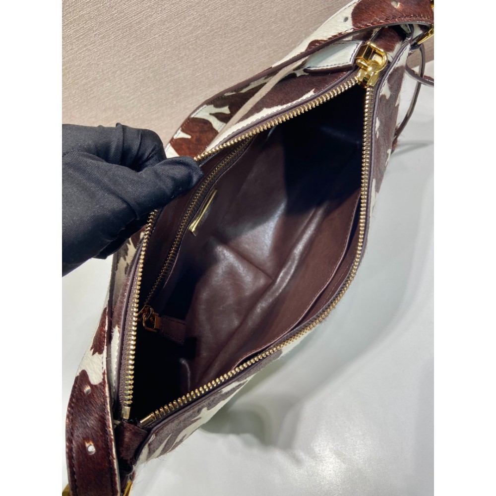 Prada Aimée medium shoulder bag 31x18x10cm cow Bags