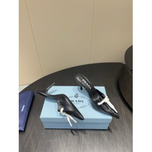 Prada slingback pumps with cord details 35-42 8.5cm Shoes