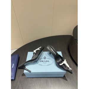 Prada slingback pumps with cord details 35-42 8.5cm Shoes