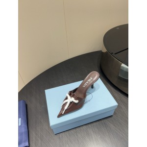 Prada slingback pumps with cord details 35-42 8.5cm Shoes