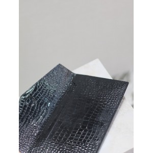 Ysl UPTOWN pouch in croc effect leather 27 x 16 x 2 CM