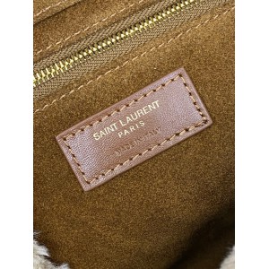 Ysl Icare extra large embellished shearling tote  Bags