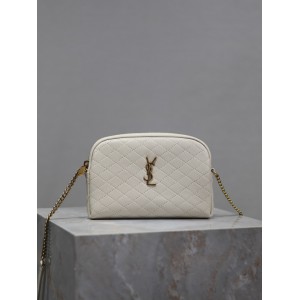 Ysl Gaby zipped pouch in quilted leather 19 x 11 x 3 cm Bags