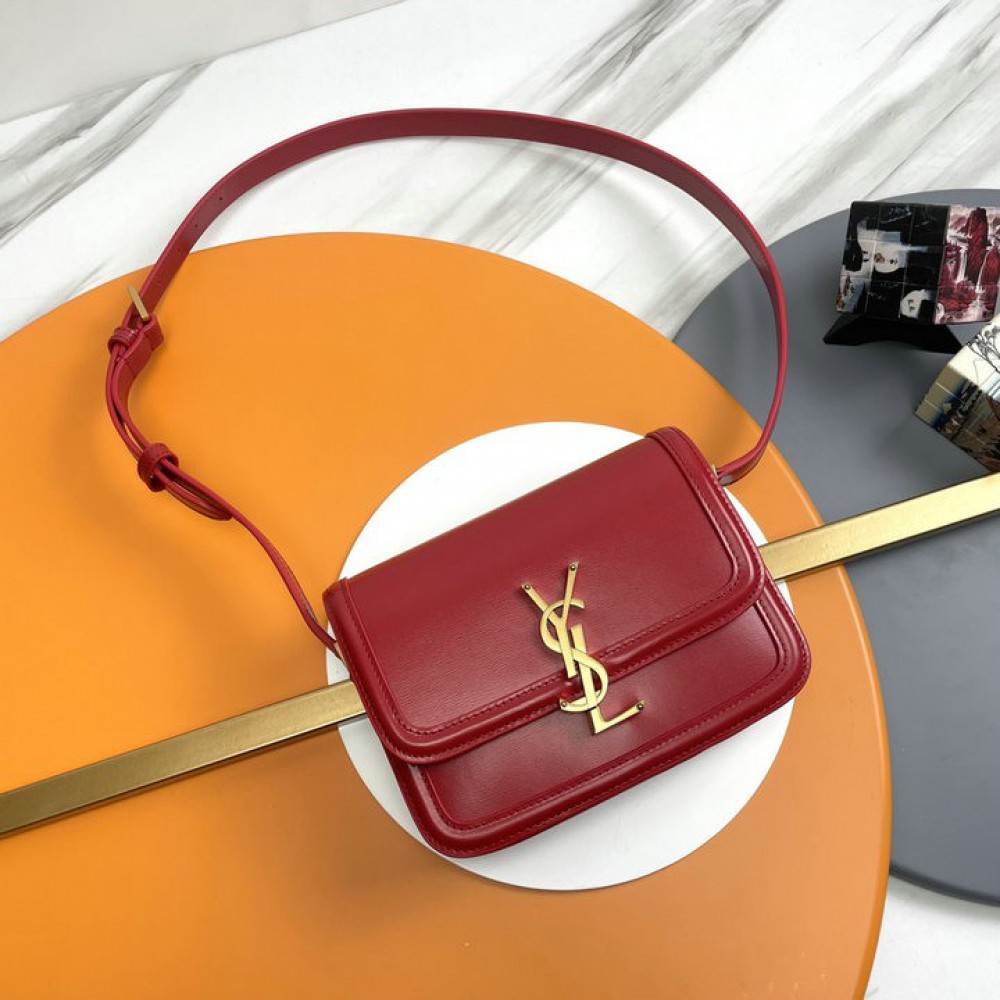 Ysl solferino 19x13cm dark red  Bags