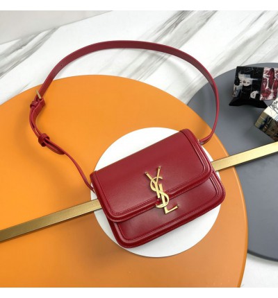 Ysl solferino 19x13cm dark red 