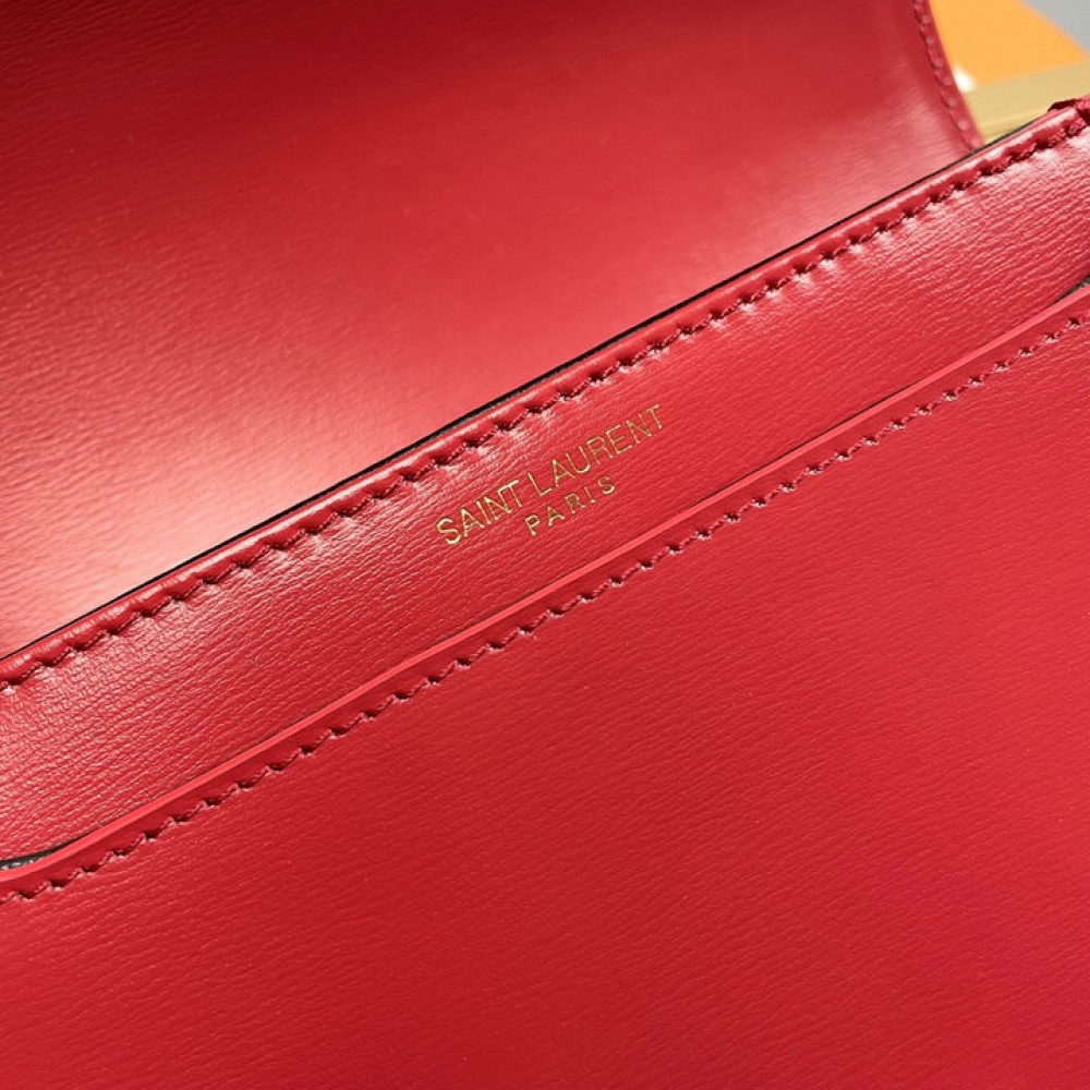 Ysl solferino 19x13cm dark red  Bags