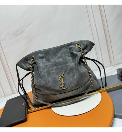Ysl jamie shopping bag in lambskin 35x35x10cm