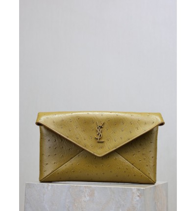Ysl CASSANDRE large envelope pouch 29.5×18×4.5cm