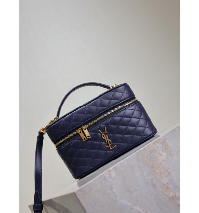 Ysl GABY vanity bag in lambskin 18 x 11 x 6.5 cm