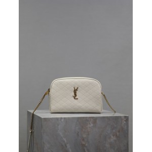 Ysl Gaby zipped pouch in quilted leather 19 x 11 x 3 cm Bags