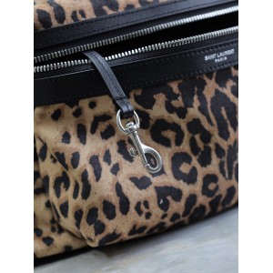 Ysl backpack leopard print 38x30x17cm Bags