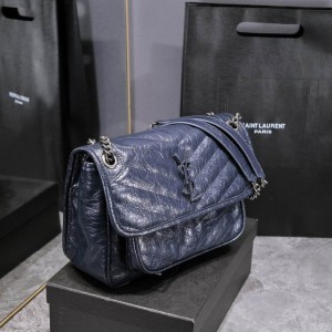 Ysl niki bag vintage leather 28x20cm Bags