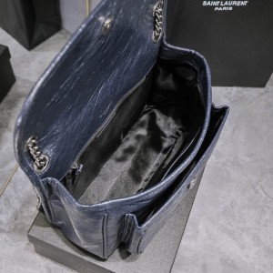 Ysl niki bag vintage leather 28x20cm Bags