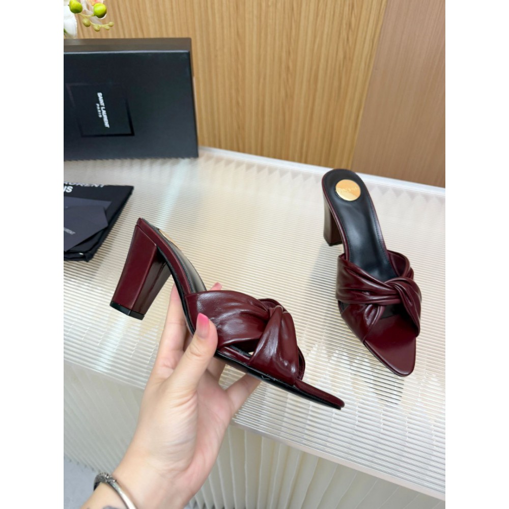 Ysl Franciane 25 leather mules 36-42 Shoes