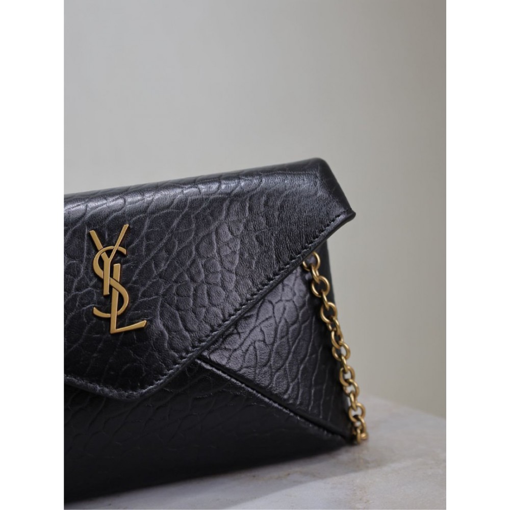 Ysl Cassandre Chain Pouch 19×12×3cm Bags