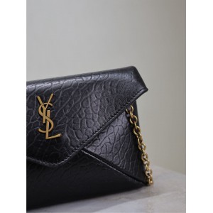 Ysl Cassandre Chain Pouch 19×12×3cm Bags