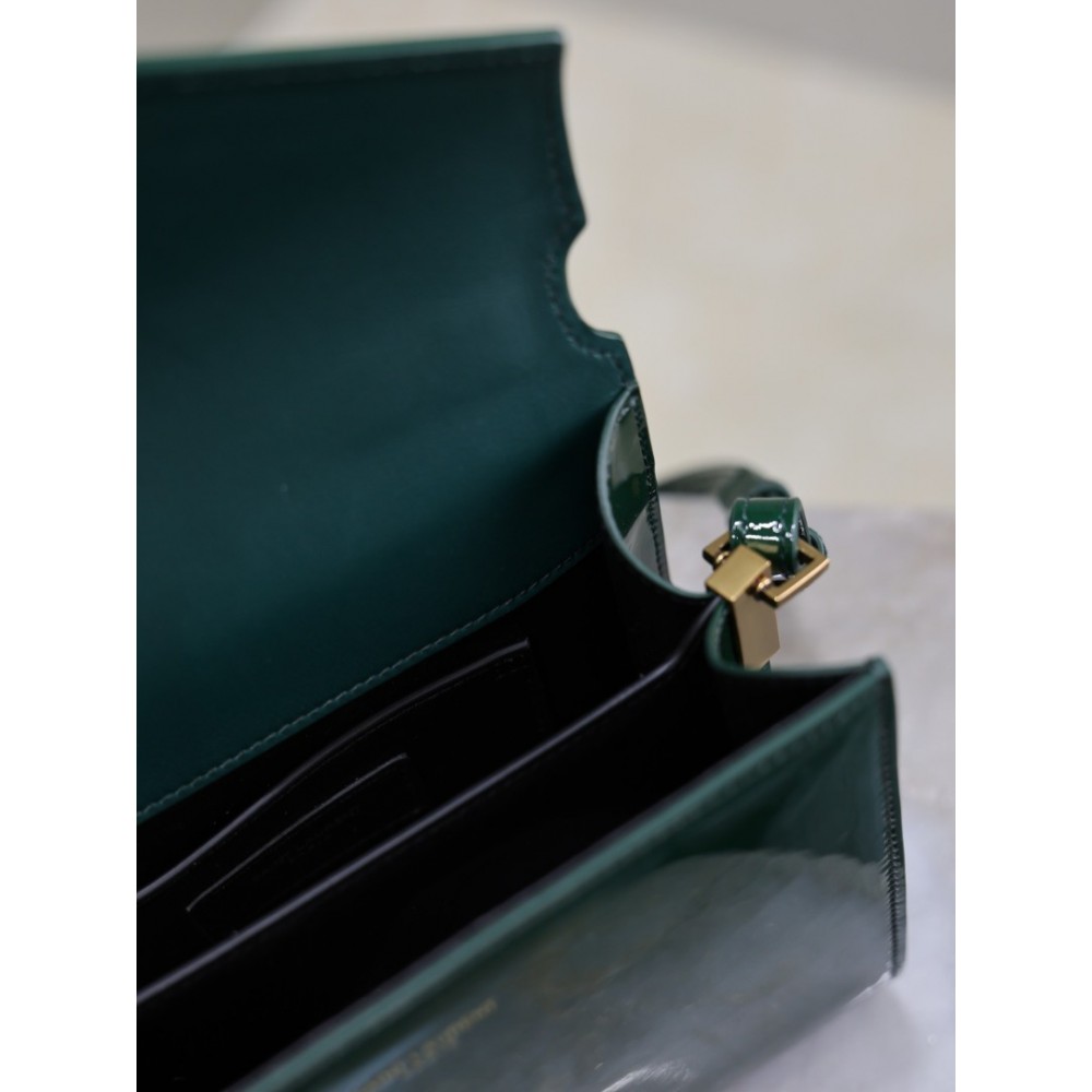 Ysl Cassandra MiniTop-Handle Crossbody Bag 20×16x7.5cm Bags