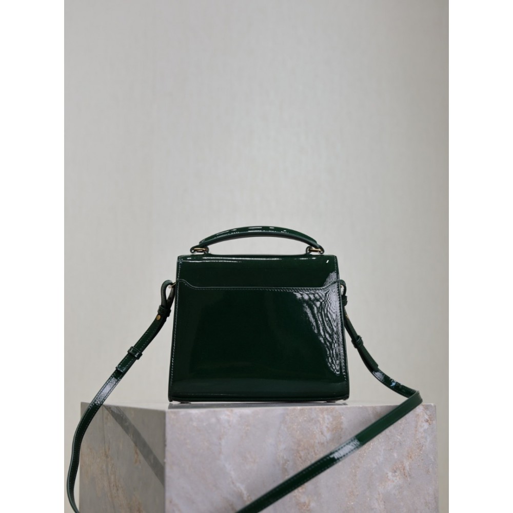 Ysl Cassandra MiniTop-Handle Crossbody Bag 20×16x7.5cm Bags