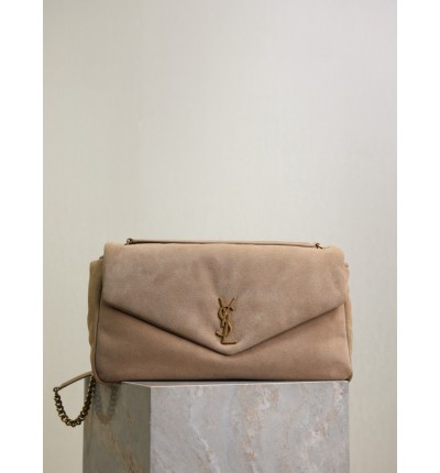 Ysl Calypso suede big size 38×21×10cm