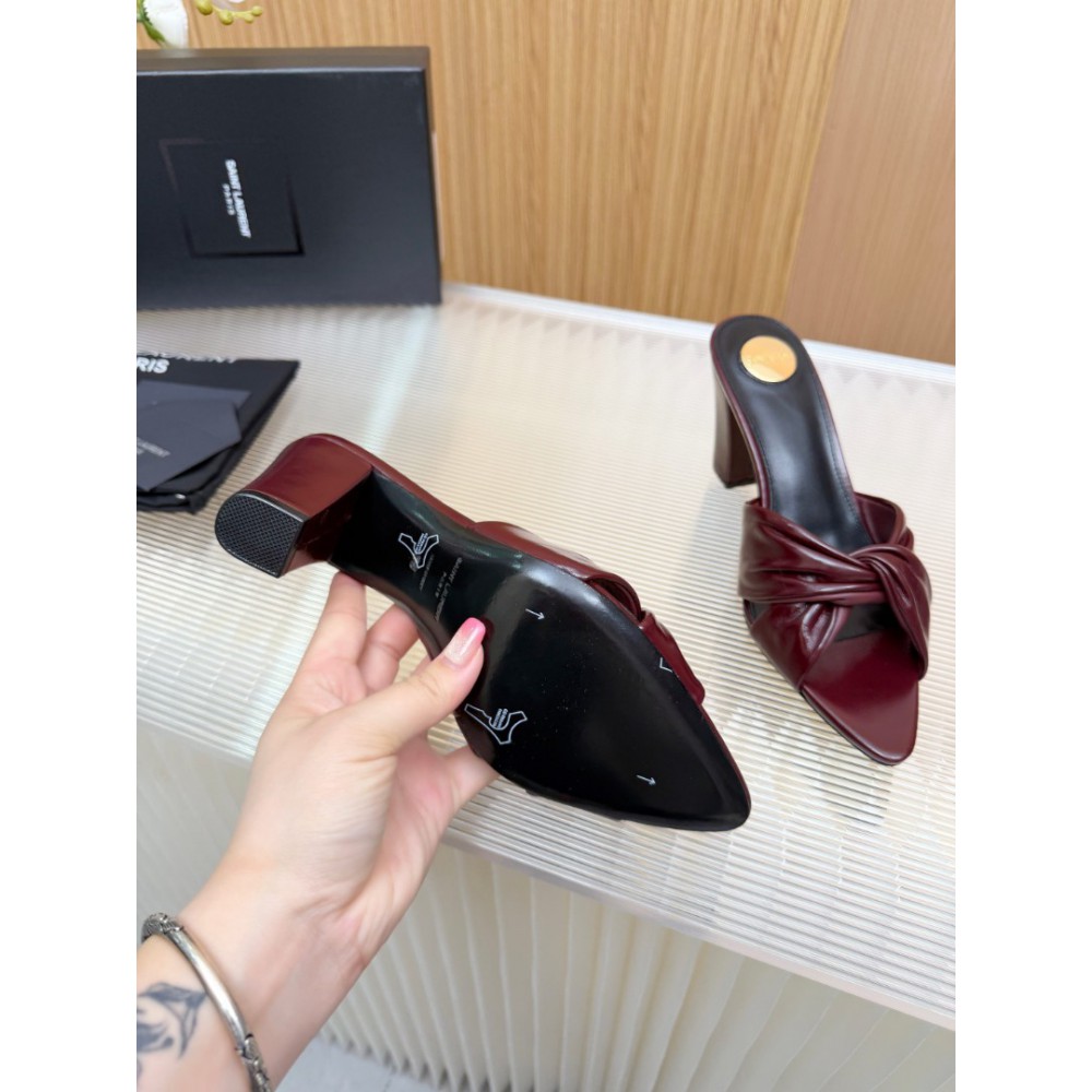 Ysl Franciane 25 leather mules 36-42 Shoes