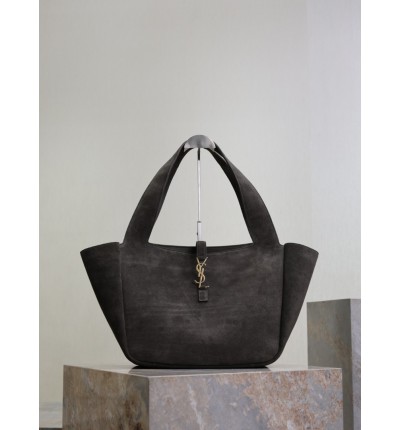 Ysl Bea 50×28×18cm suede leather 100%