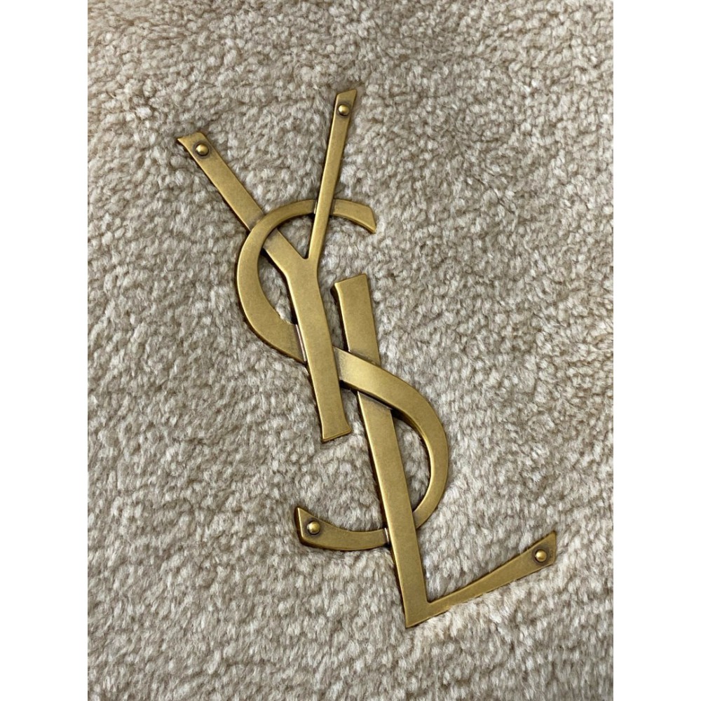 Ysl Icare extra large embellished shearling tote  Bags
