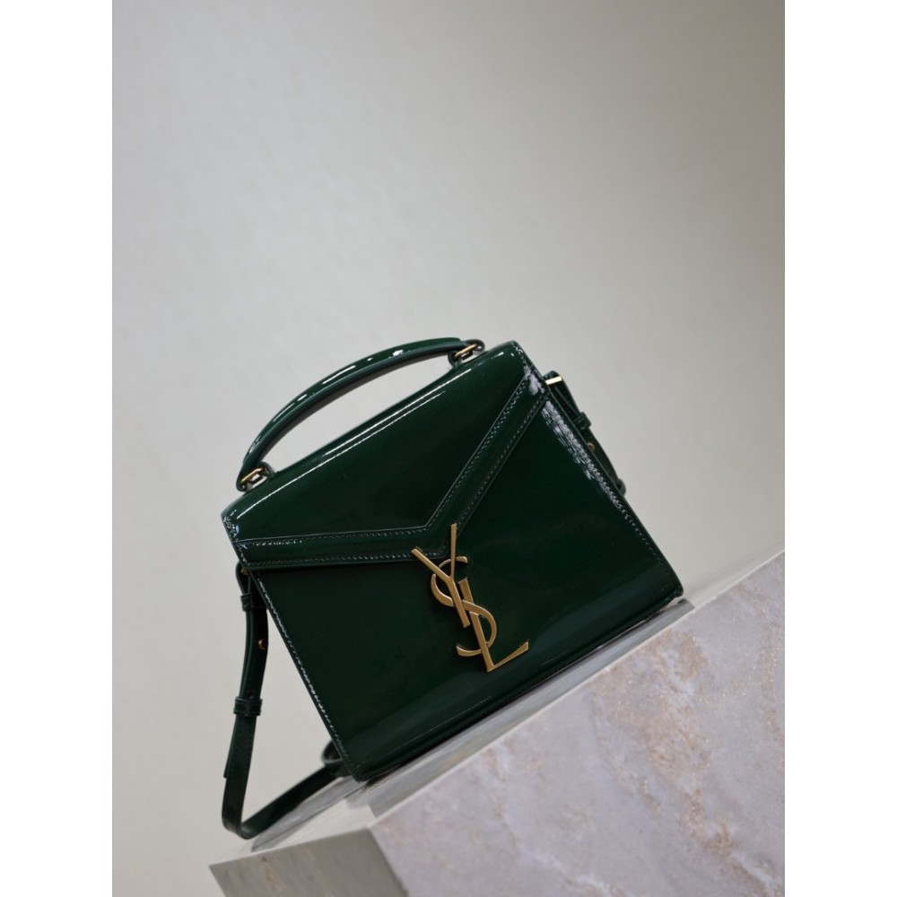 Ysl Cassandra MiniTop-Handle Crossbody Bag 20×16x7.5cm Bags