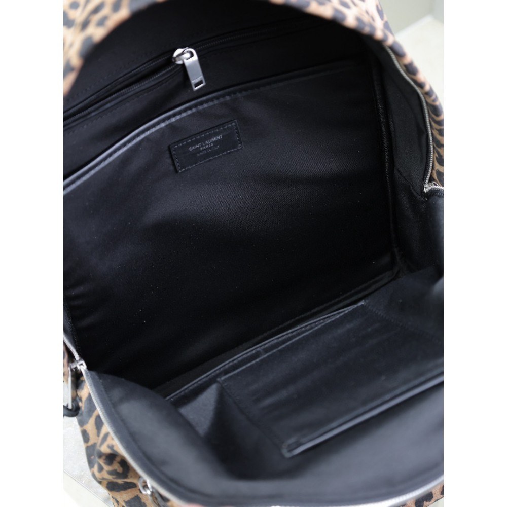 Ysl backpack leopard print 38x30x17cm Bags