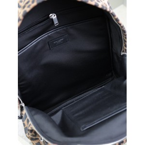Ysl backpack leopard print 38x30x17cm Bags