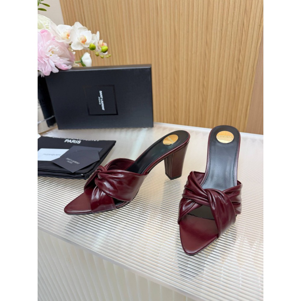 Ysl Franciane 25 leather mules 36-42 Shoes