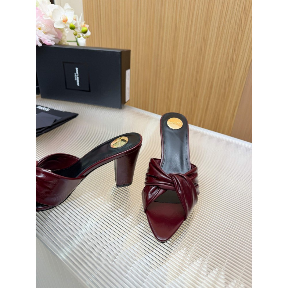 Ysl Franciane 25 leather mules 36-42 Shoes