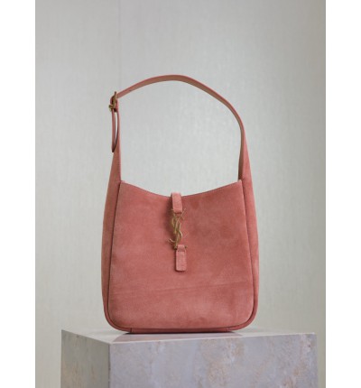 Ysl le 5 a 7 supple 22x22x10cm suede