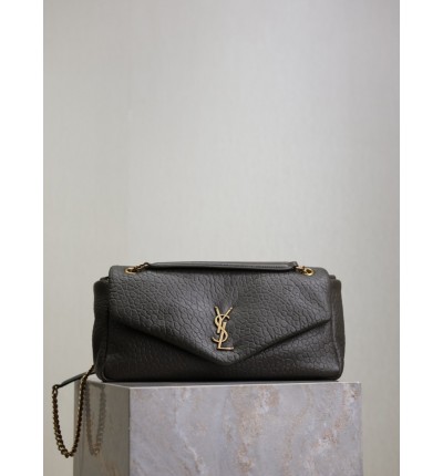 Ysl CALYPSO medium in grained lambskin 30 X 15 X 5–7.5 CM