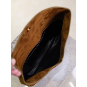 Ysl Cassandre Large envelope pouch suede 29.5x18x4.5cm Bags