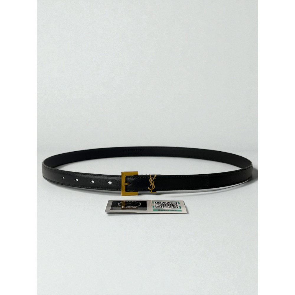 Ysl belt 2cm gold tone Accesories