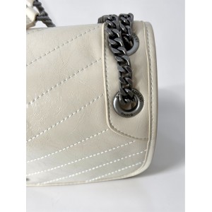 Ysl niki bag vintage leather 28x20cm Bags