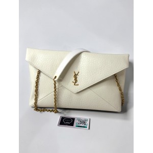 Ysl CASSANDRE pouch on chain in lambskin  Bags