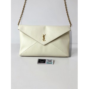 Ysl CASSANDRE pouch on chain in lambskin  Bags