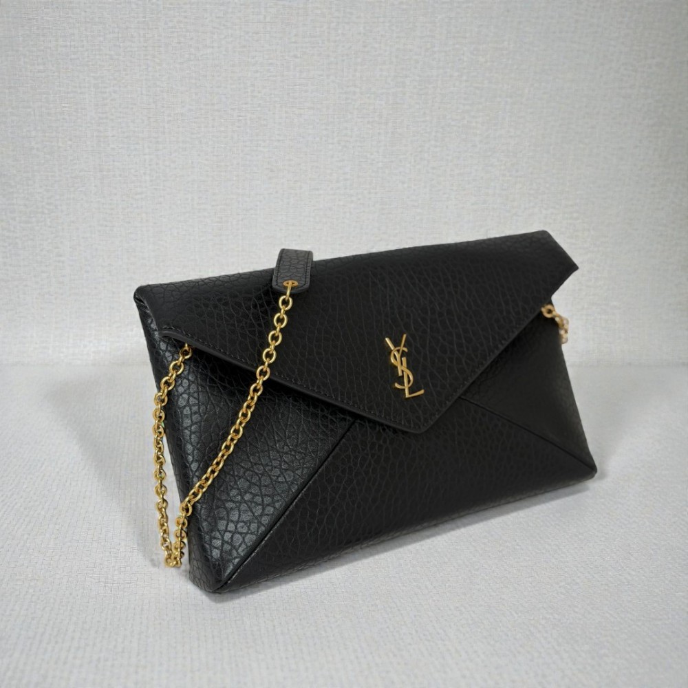 Ysl CASSANDRE pouch on chain in lambskin  Bags