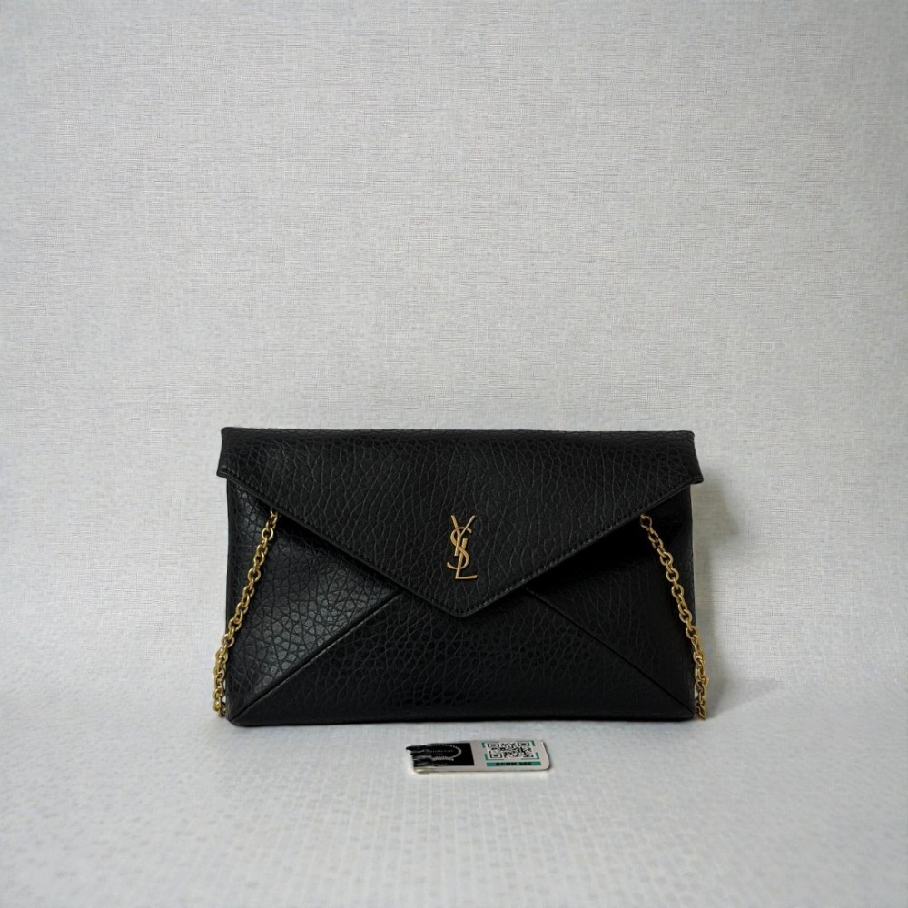 Ysl CASSANDRE pouch on chain in lambskin  Bags