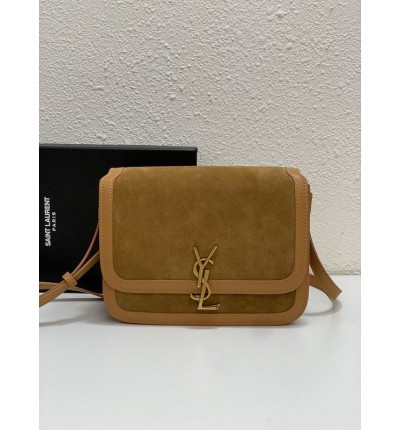 Ysl solferino suede bag 19x13x5cm